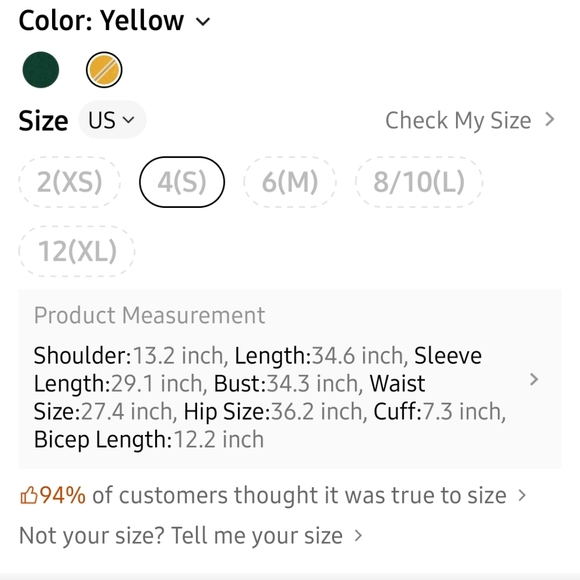 SHEIN BIZwear Solid Gigot Sleeve Dress Workwear - Picture 4 of 6